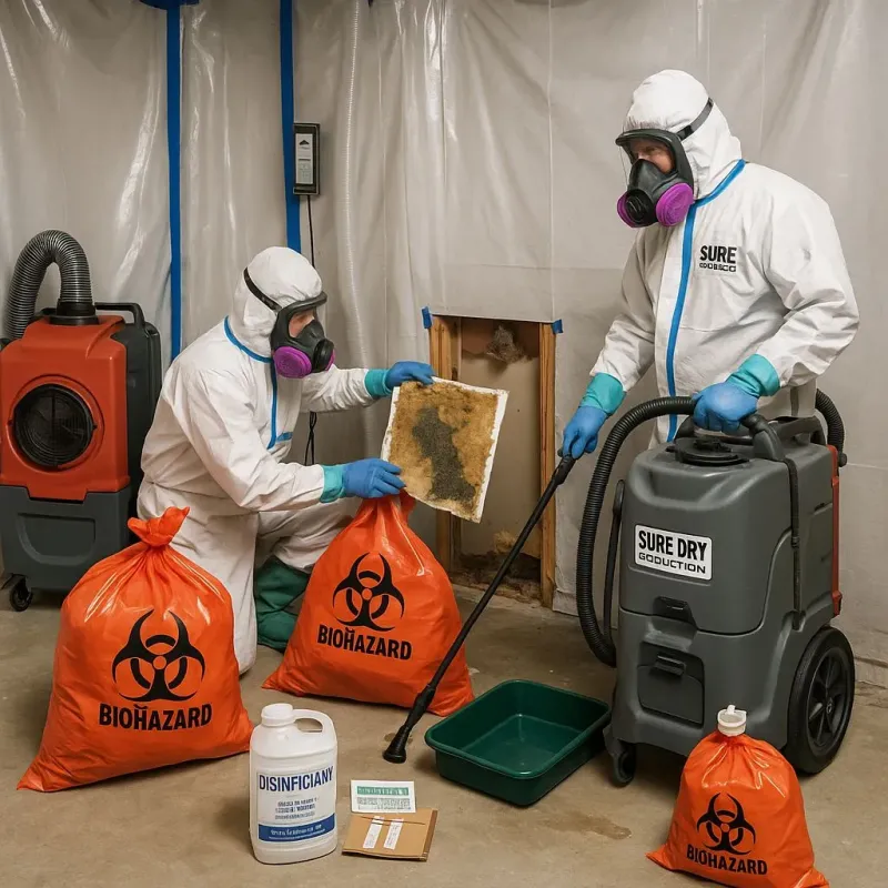 Contaminated Water Handling Protocols process in Acton, ME