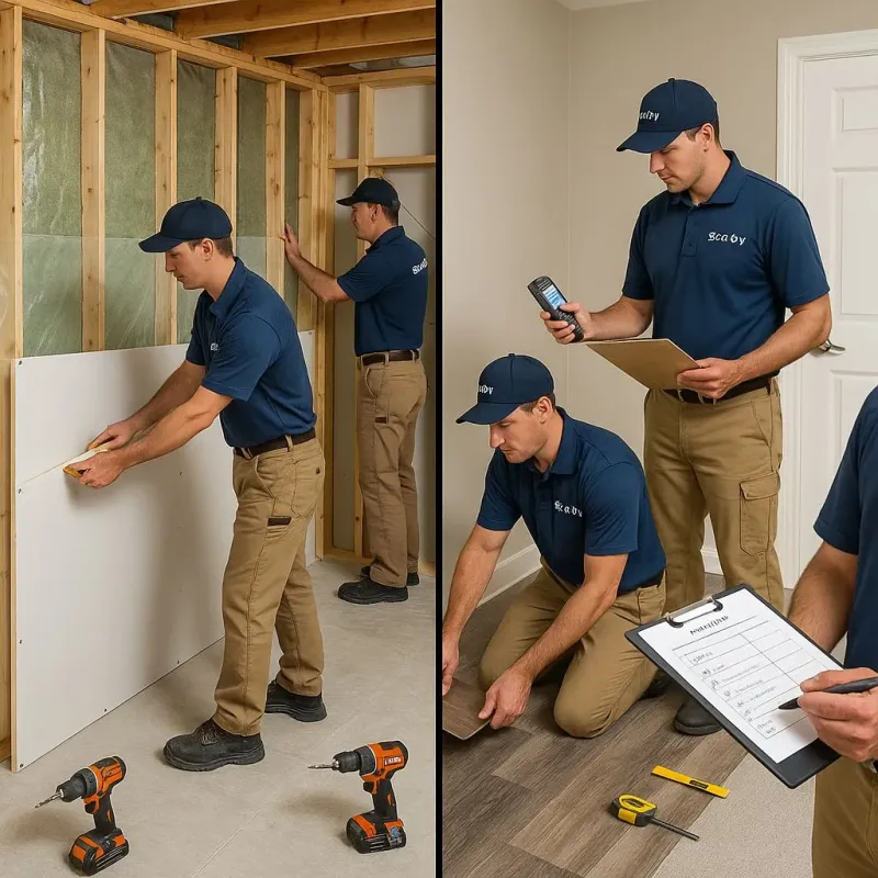 Repairs and Reconstruction process in Acton, ME